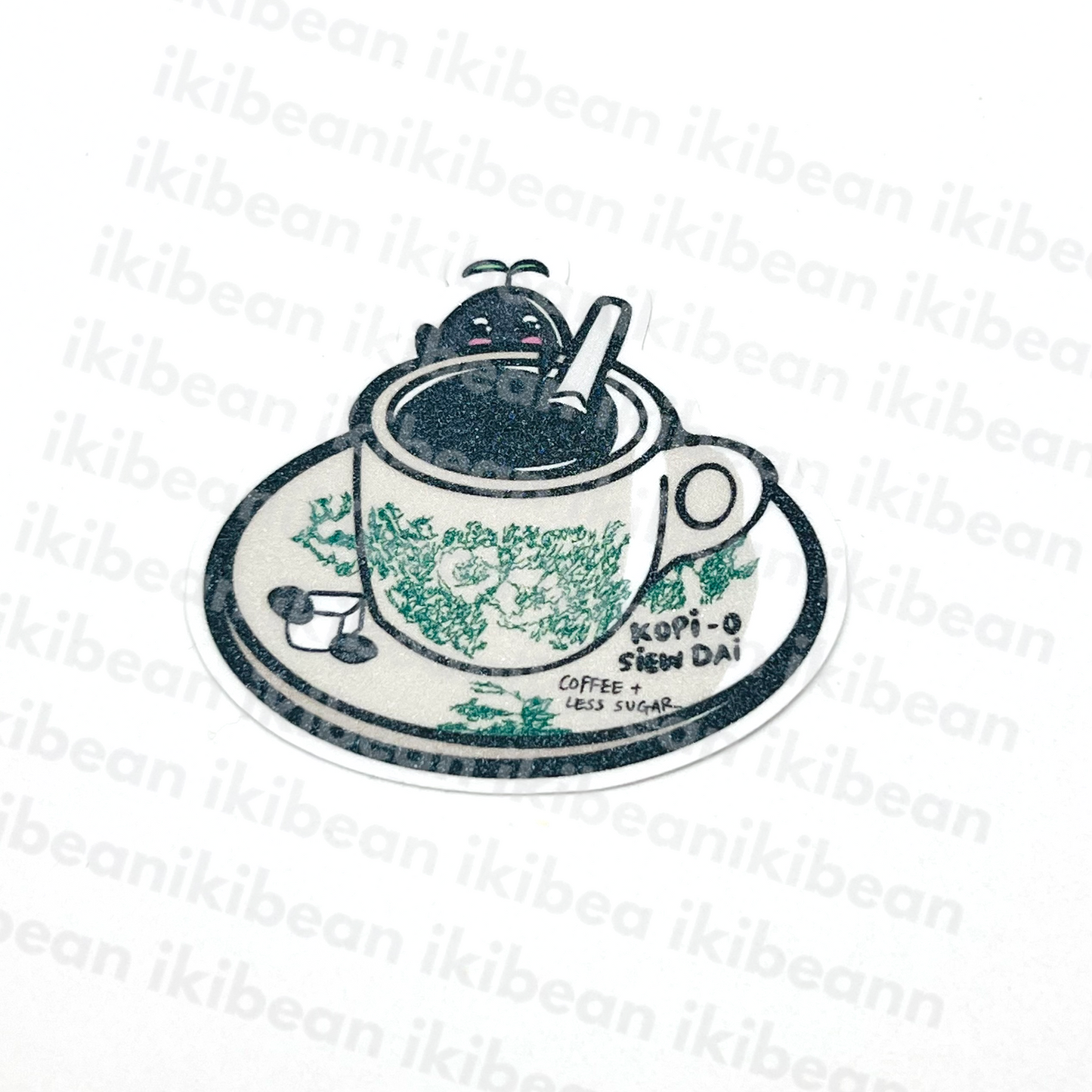 local beverages series sticker - Kopi O / Siew Dai / Kosong