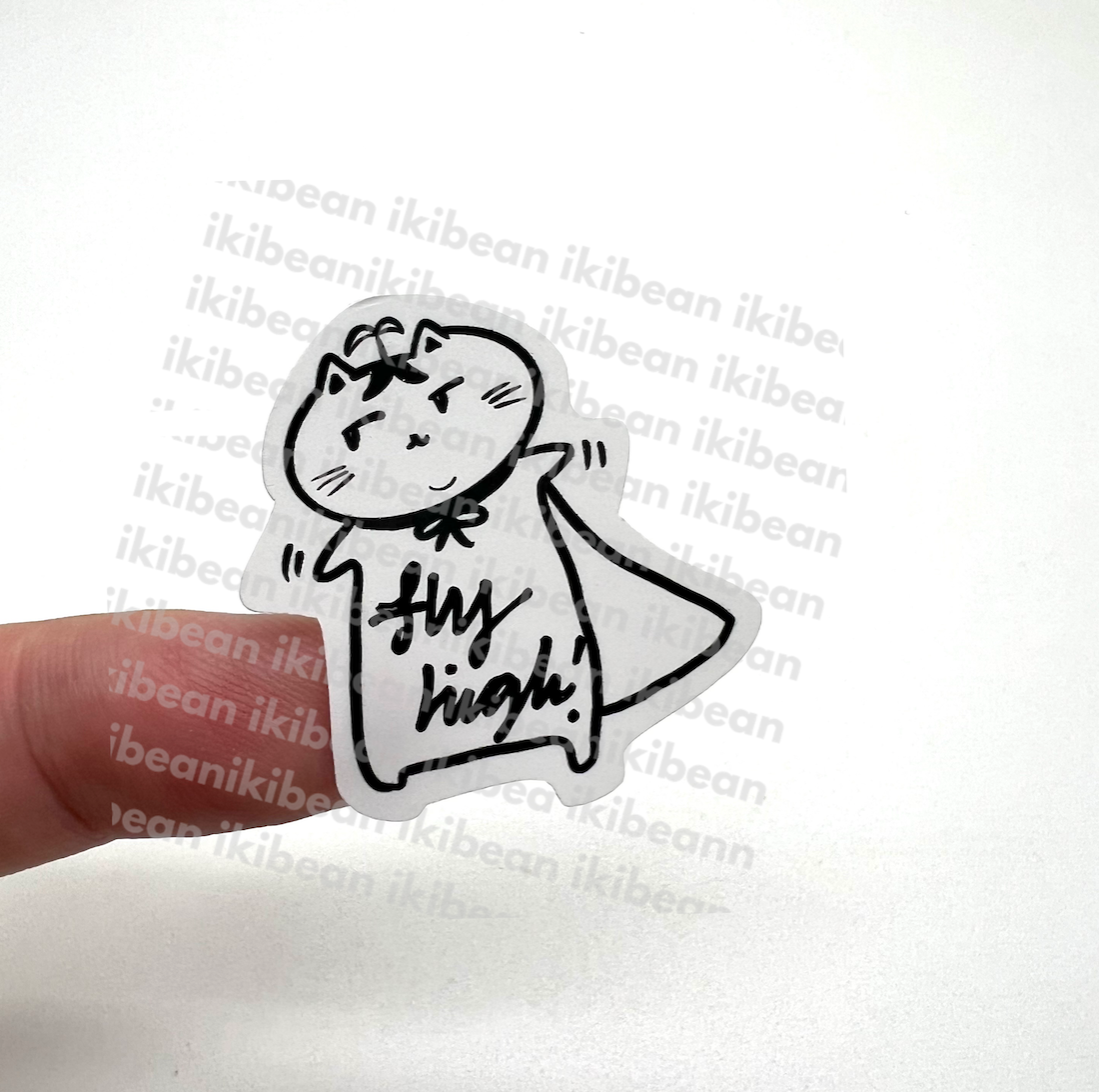 Cat Memo Sticker Sheet - Series 1