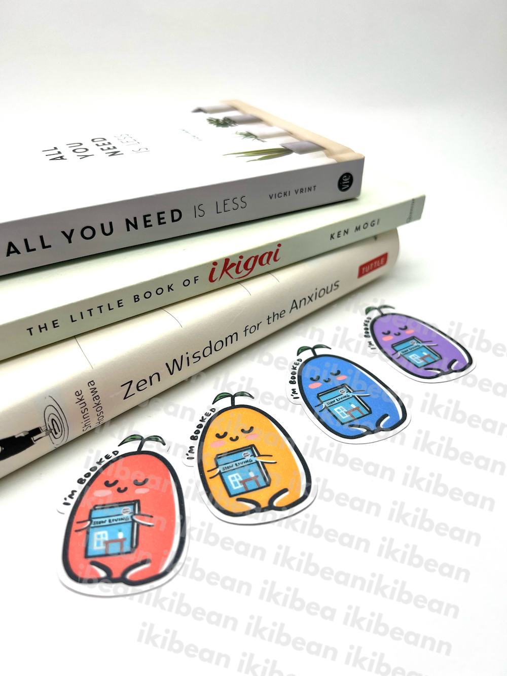 I'm Booked - books related sticker