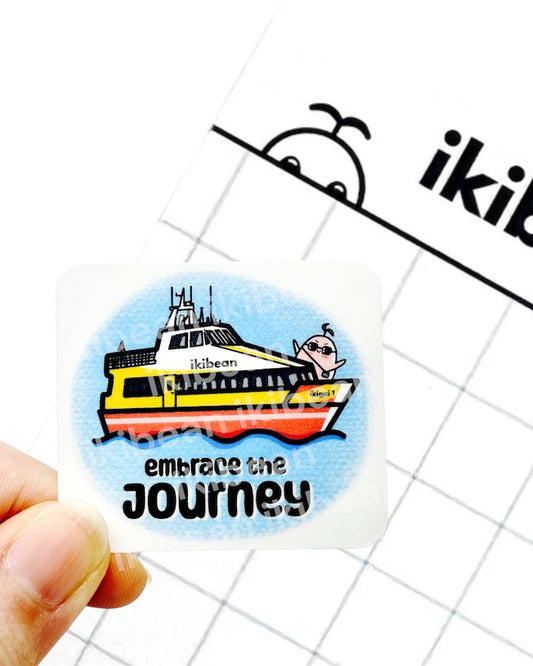 ikibean Embrace The Journey sticker