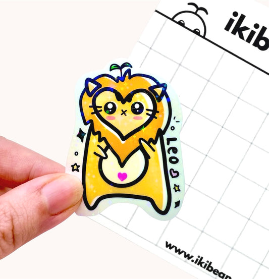 ikibean sticker Leo - honor yourself by resting