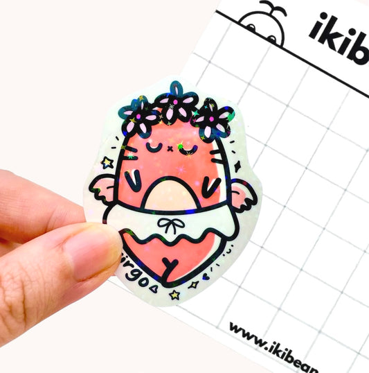ikibean sticker Virgo - one thing at a time